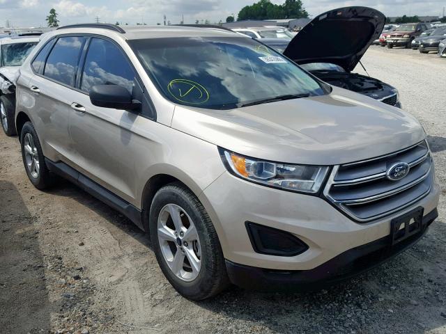 2FMPK3G90HBB56267 - 2017 FORD EDGE SE SILVER photo 1