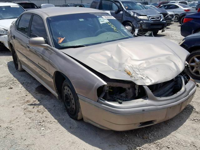 2G1WH55K829388252 - 2002 CHEVROLET IMPALA LS TAN photo 1