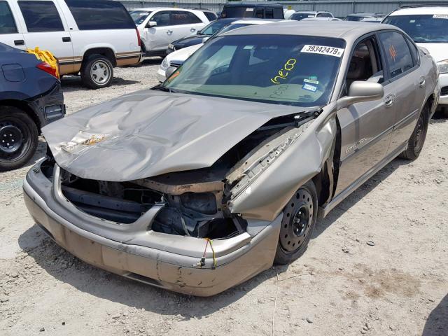 2G1WH55K829388252 - 2002 CHEVROLET IMPALA LS TAN photo 2