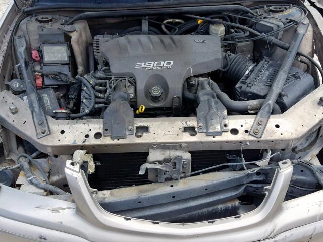 2G1WH55K829388252 - 2002 CHEVROLET IMPALA LS TAN photo 7