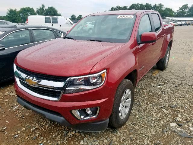 1GCGSCEA5J1316601 - 2018 CHEVROLET COLORADO L RED photo 2