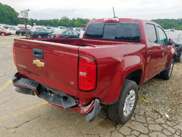 1GCGSCEA5J1316601 - 2018 CHEVROLET COLORADO L RED photo 4