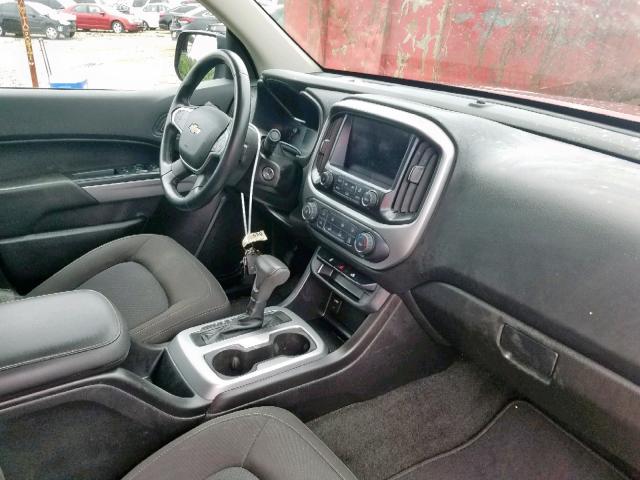 1GCGSCEA5J1316601 - 2018 CHEVROLET COLORADO L RED photo 5