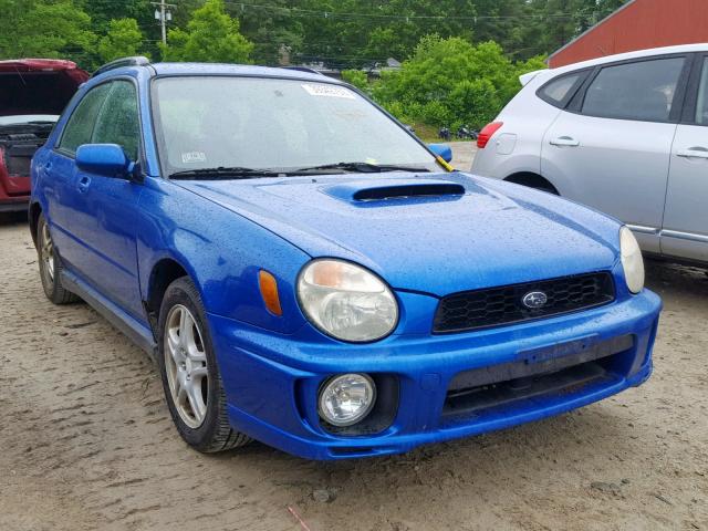 JF1GG29623G806341 - 2003 SUBARU IMPREZA WR BLUE photo 1