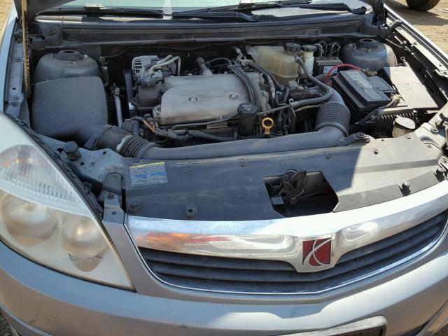 1G8ZS57N98F123976 - 2008 SATURN AURA XE BLUE photo 7