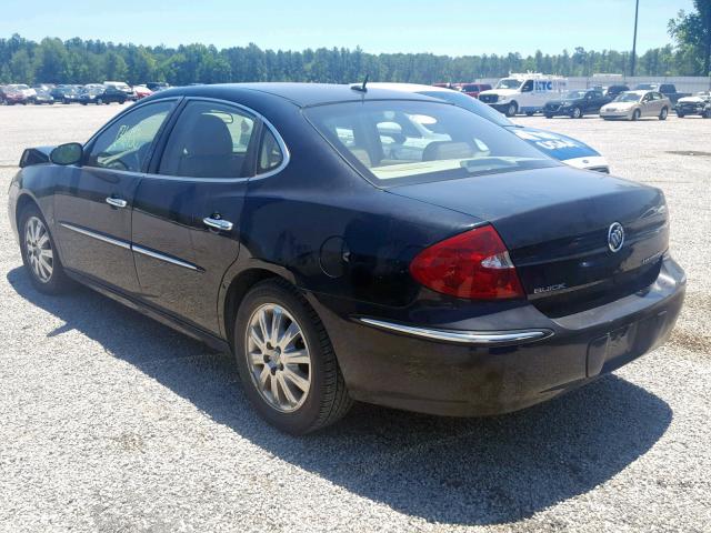 2G4WD582671207407 - 2007 BUICK LACROSSE C BLACK photo 3