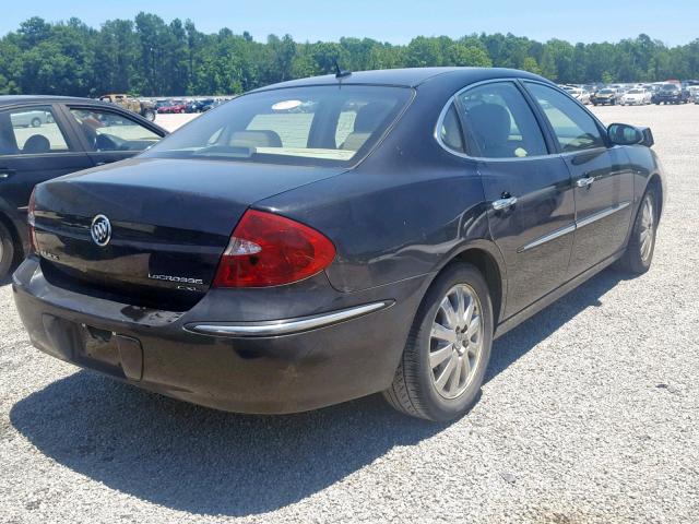 2G4WD582671207407 - 2007 BUICK LACROSSE C BLACK photo 4