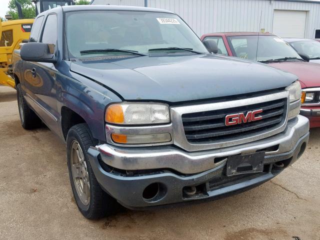 1GTEC19TX6Z191057 - 2006 GMC NEW SIERRA BLUE photo 1