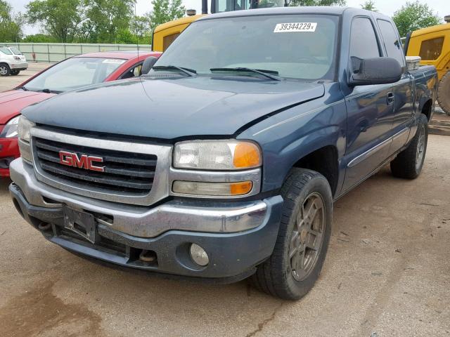 1GTEC19TX6Z191057 - 2006 GMC NEW SIERRA BLUE photo 2