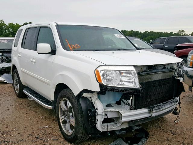 5FNYF3H3XFB031171 - 2015 HONDA PILOT SE WHITE photo 1