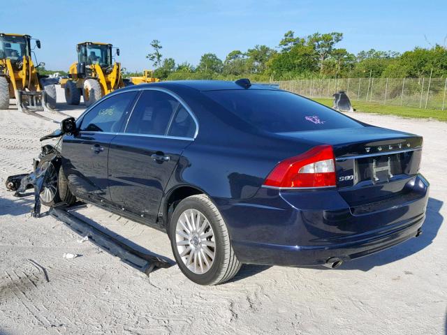 YV1952AS6D1171432 - 2013 VOLVO S80 3.2 BLUE photo 3