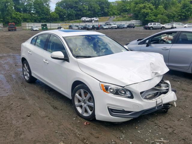 YV1612TK5G2397181 - 2016 VOLVO S60 PREMIE WHITE photo 1