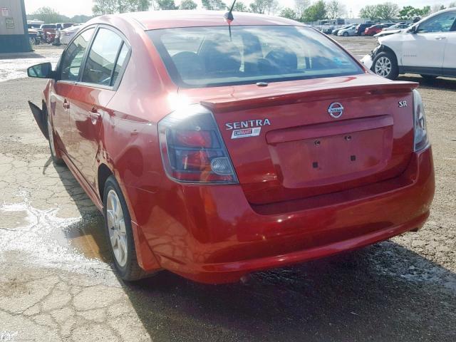 3N1AB6AP3BL636644 - 2011 NISSAN SENTRA 2.0 ORANGE photo 3