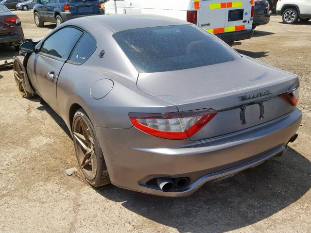 ZAMGJ45A680040949 - 2008 MASERATI GRANTURISM GRAY photo 3