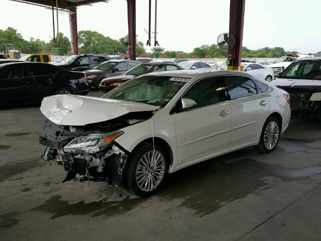 4T1BK1EB8JU287273 - 2018 TOYOTA AVALON XLE WHITE photo 2