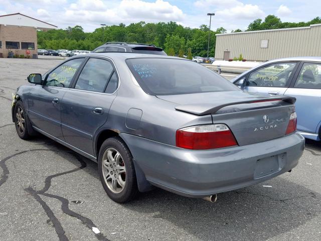 19UUA566X1A032023 - 2001 ACURA 3.2TL GRAY photo 3