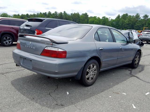 19UUA566X1A032023 - 2001 ACURA 3.2TL GRAY photo 4