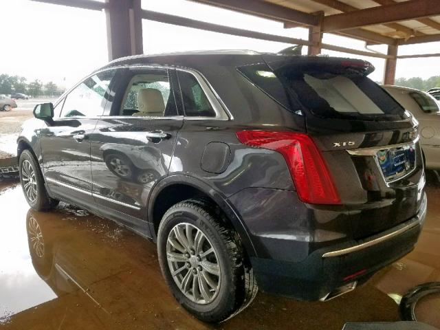 1GYKNBRS8HZ185071 - 2017 CADILLAC XT5 LUXURY CHARCOAL photo 3