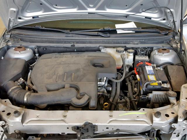 1G1ZC5EU0CF113593 - 2012 CHEVROLET MALIBU 1LT SILVER photo 7