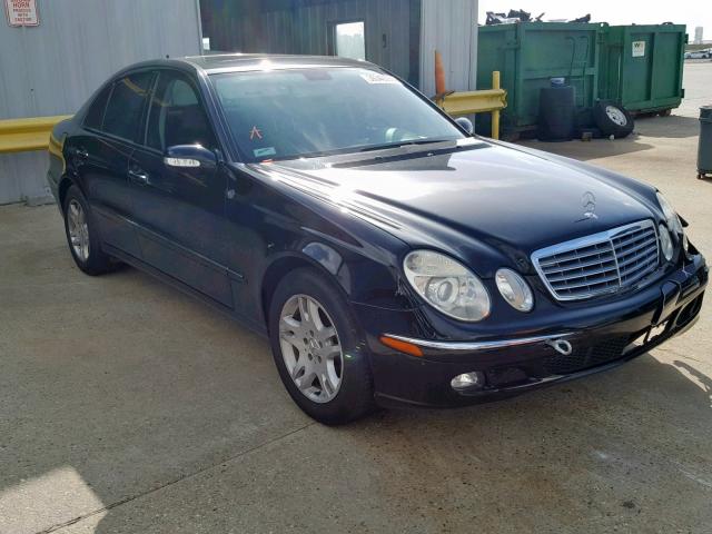 WDBUF56J86A790596 - 2006 MERCEDES-BENZ E 350 BLACK photo 1