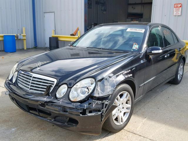 WDBUF56J86A790596 - 2006 MERCEDES-BENZ E 350 BLACK photo 9