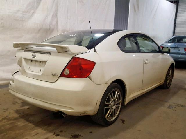 JTKDE177460141862 - 2006 TOYOTA SCION TC 白色 照片 4