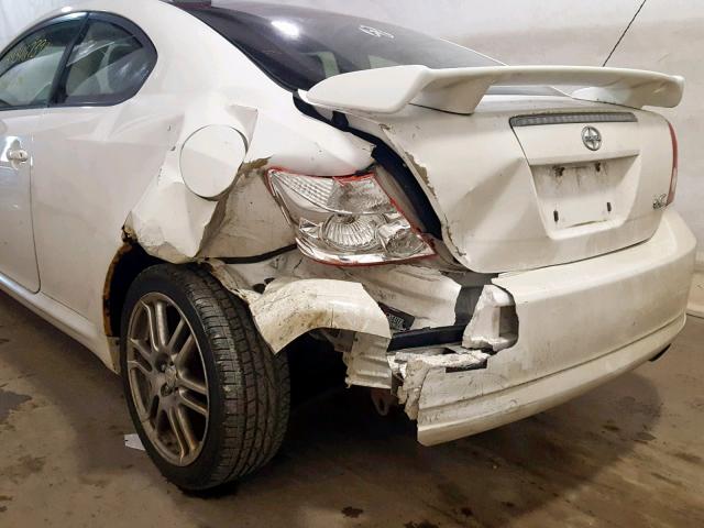 JTKDE177460141862 - 2006 TOYOTA SCION TC 白色 照片 9
