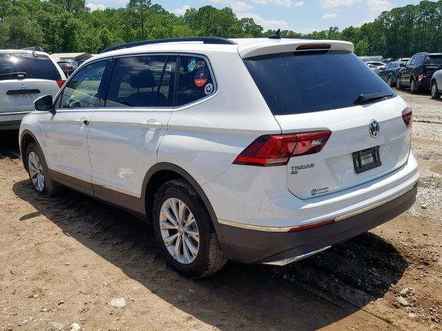 3VV3B7AX7JM044234 - 2018 VOLKSWAGEN TIGUAN SE WHITE photo 3