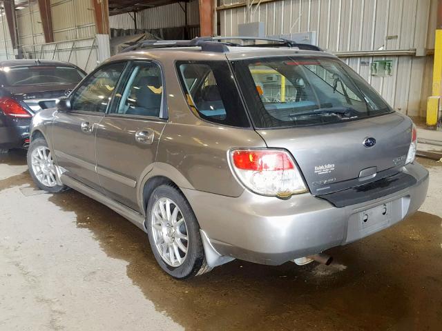 JF1GG63617H800546 - 2007 SUBARU IMPREZA OU GRAY photo 3