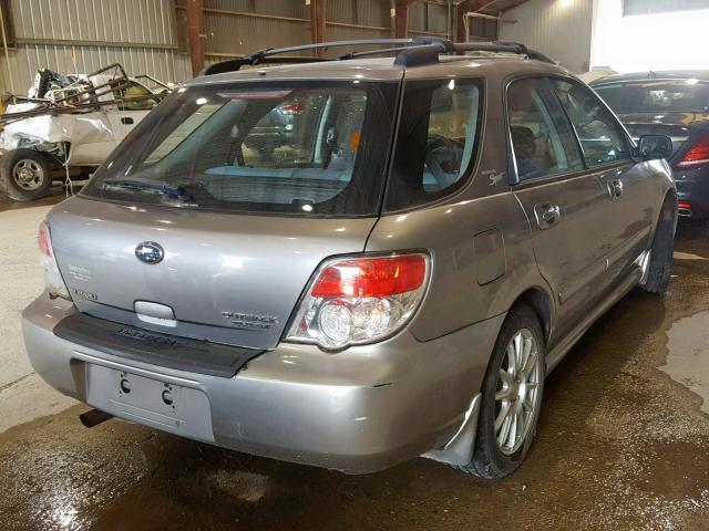 JF1GG63617H800546 - 2007 SUBARU IMPREZA OU GRAY photo 4