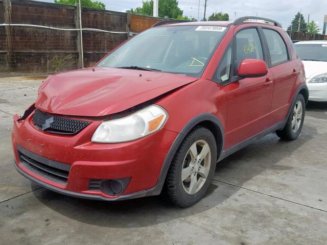 JS2YB5A35C6300790 - 2012 SUZUKI SX4 RED photo 2