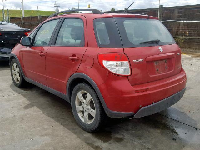 JS2YB5A35C6300790 - 2012 SUZUKI SX4 RED photo 3