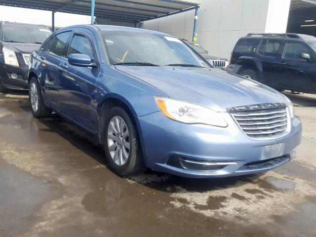 1C3BC1FB2BN533203 - 2011 CHRYSLER 200 TOURIN BLUE photo 1