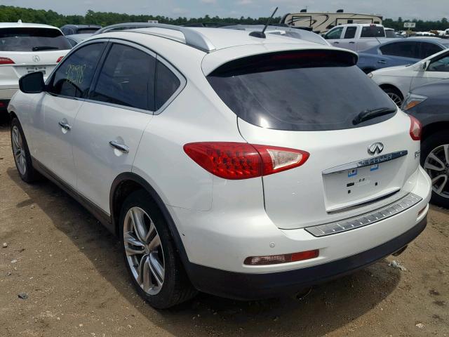 JN1AJ0HP1BM801974 - 2011 INFINITI EX35 BASE WHITE photo 3