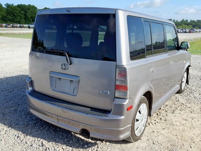 JTLKT324664056838 - 2006 TOYOTA SCION XB 灰色 照片 4