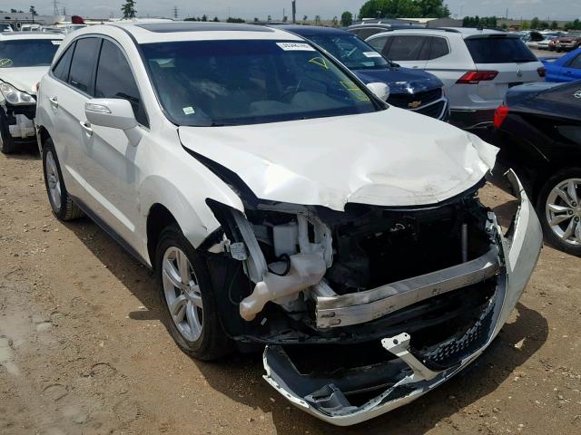 5J8TB3H36FL013416 - 2015 ACURA RDX WHITE photo 1