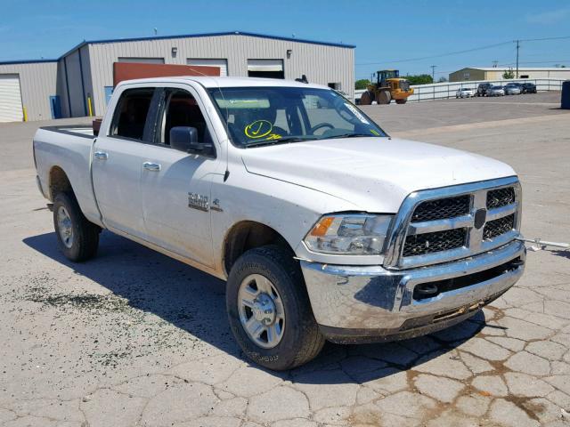 3C6UR5DL6JG278334 - 2018 RAM 2500 SLT WHITE photo 1