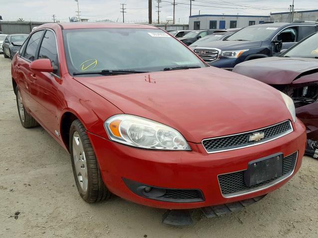 2G1WD58C781256607 - 2008 CHEVROLET IMPALA SUP Қызыл фото 1