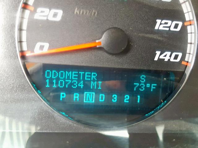 2G1WD58C781256607 - 2008 CHEVROLET IMPALA SUP Қызыл фото 8