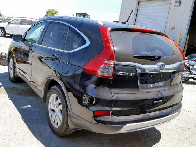 2HKRM3H75GH517371 - 2016 HONDA CR-V EXL BLACK photo 3