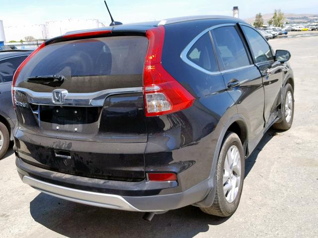 2HKRM3H75GH517371 - 2016 HONDA CR-V EXL BLACK photo 4