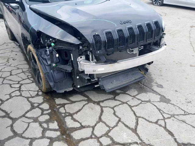 1C4PJLCB9JD540239 - 2018 JEEP CHEROKEE L BLACK photo 9