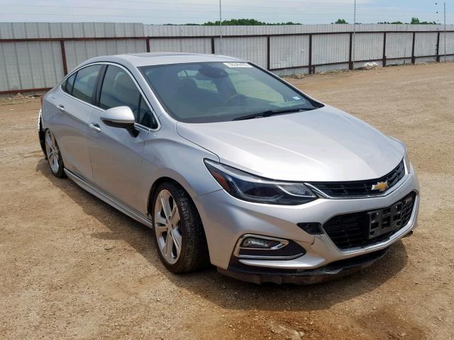 1G1BF5SM7H7155130 - 2017 CHEVROLET CRUZE PREM SILVER photo 1