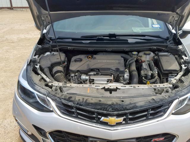 1G1BF5SM7H7155130 - 2017 CHEVROLET CRUZE PREM SILVER photo 7