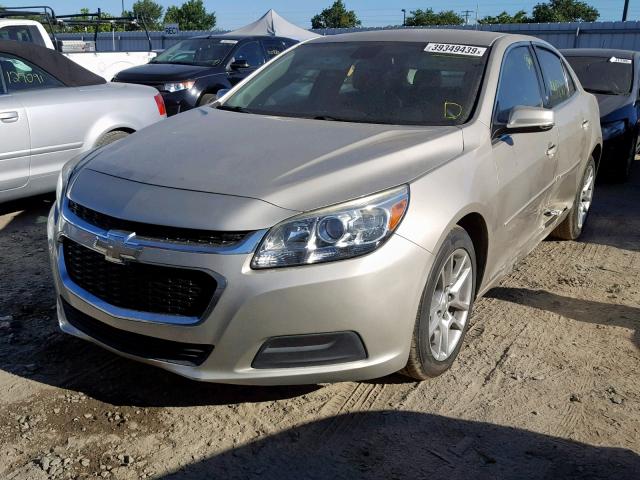 1G11C5SL5FF103896 - 2015 CHEVROLET MALIBU 1LT 棕色 照片 2