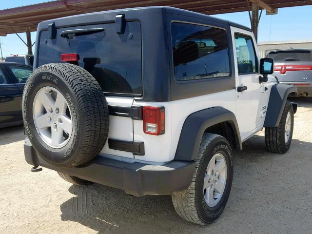 1C4AJWAG5HL738077 - 2017 JEEP WRANGLER S WHITE photo 4