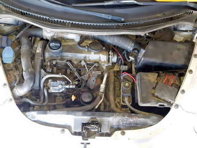 3VWCP21C11M435120 - 2001 VOLKSWAGEN NEW BEETLE ვერცხლისფერი ფოტო 7