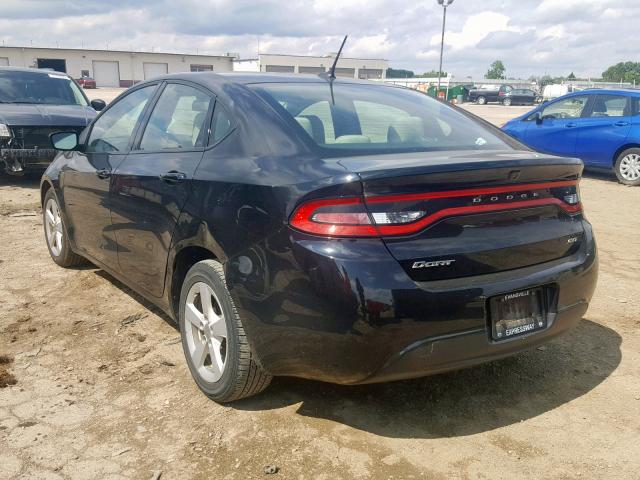 1C3CDFBBXFD243890 - 2015 DODGE DART SXT BLACK photo 3