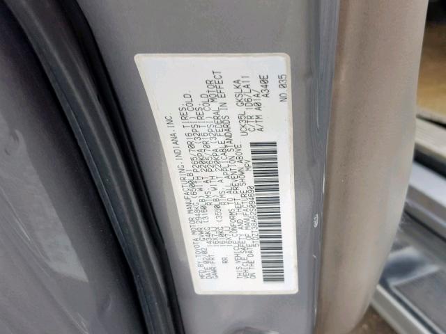 5TDZT38A62S094690 - 2002 TOYOTA SEQUOIA LI SILVER photo 10