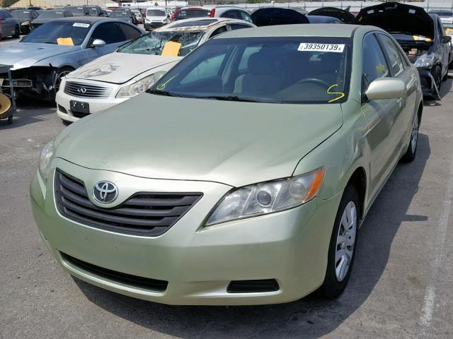 4T1BB46K68U040103 - 2008 TOYOTA CAMRY HYBR GREEN photo 2